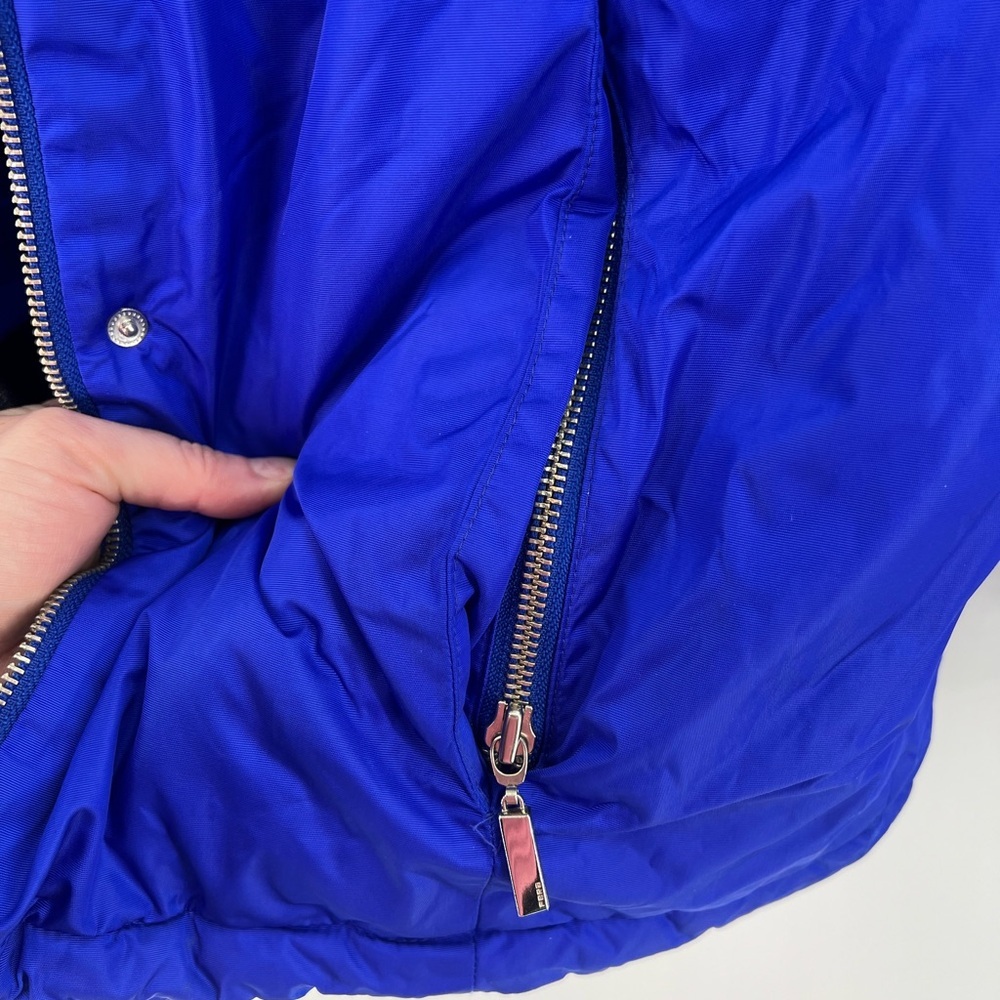 FERA Platinum Royal Blue Women's Snow Ski Jacket Faux Fur Hood 10 Ten Medium - Picture 7 of 10
